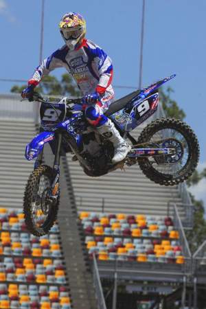 Kyle Cunningham had a great supercross tour in Australia.