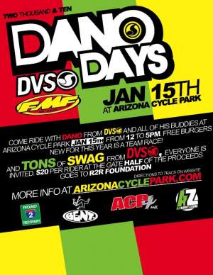 Check out Dano Days at Arizona Cycle Park.