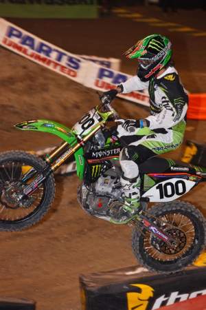 Rumors had it that Josh would be on a Monster Energy/Pro Circuit KX450F in 2010, but he will actually be on a KX250F in the Western Regional Lites division.