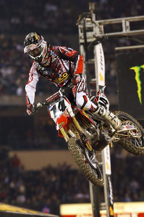 MSR'S Kevin Windham on the box at A1 - Racer X