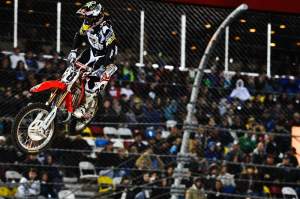 In his third-ever 450cc race, Trey Canard got his second-ever podium.