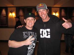 Between the two of these guys, they have sixteen major motocross titles!