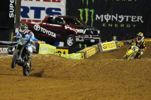 Chad Reed held off Dungey for fourth, adding two extra points to his teammate Villopoto's points haul.