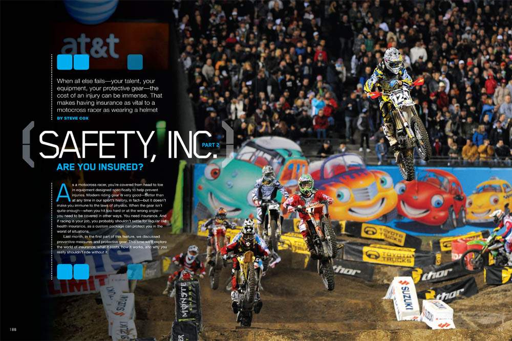 Safety Inc. Part 2 Insurance Motocross Magazine Racer X Illustrated