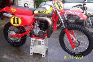 Click through this gallery to see more pics of Kris' Maico.