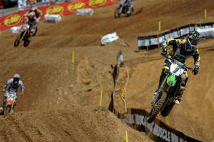 After a horrible weekend at High Point, Chad Reed grabbed a 4-2 at Budds Creek for third overall.