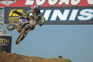 Broc Tickle was second in the second moto, passing Wilson at the finish. Tickle was fourth with an 8-2 score.