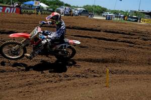 Second place in the second 450cc moto is a privateer best in recent memory.