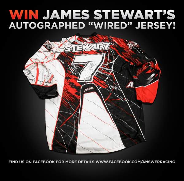 Win an Autographed James Stewart Jersey - Racer X