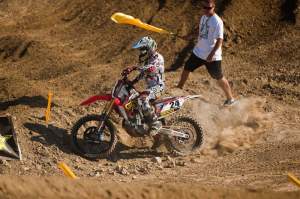 Metcalfe's crash may have cost him his first-ever AMA National overall.