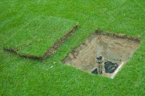 Soil at Dodger Stadium.
