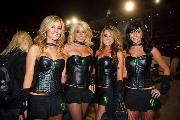 monster energy supercross girls names