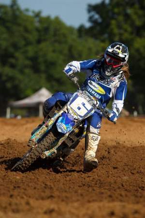 Vicki Golden grabbed fourth in points in the WMX this year.