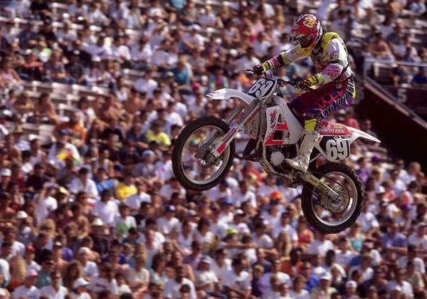 90s Motocross - Kyle Lewis on the Noleen Yamaha (Photo