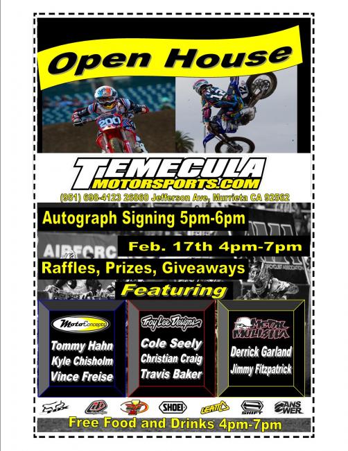 Temecula Motorsports Autograph Signing