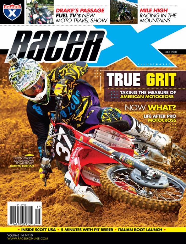 October 2011 Issue - Motocross Magazine - Racer X Illustrated