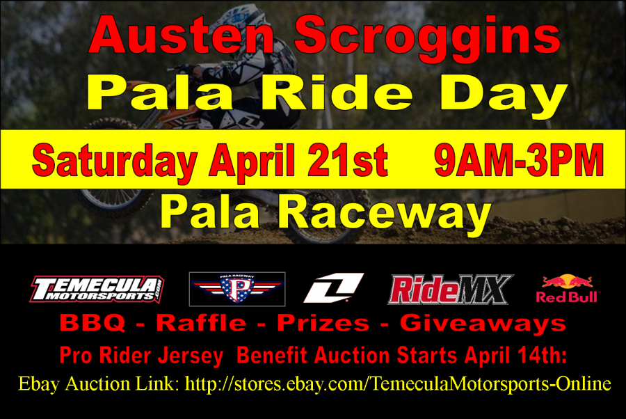 Austen Scroggins Ride Day