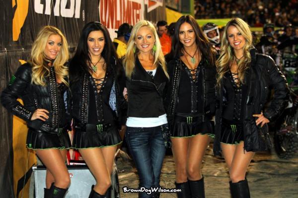 monster energy supercross girls names