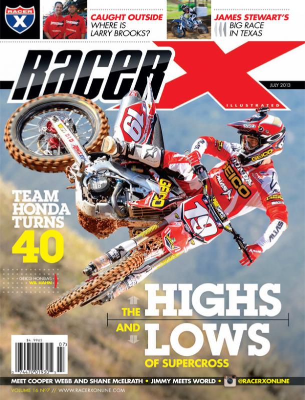 July 2013 Issue - Motocross Magazine - Racer X Illustrated