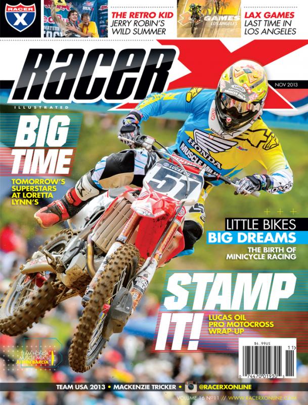 November 2013 Issue - Motocross Magazine - Racer X Illustrated