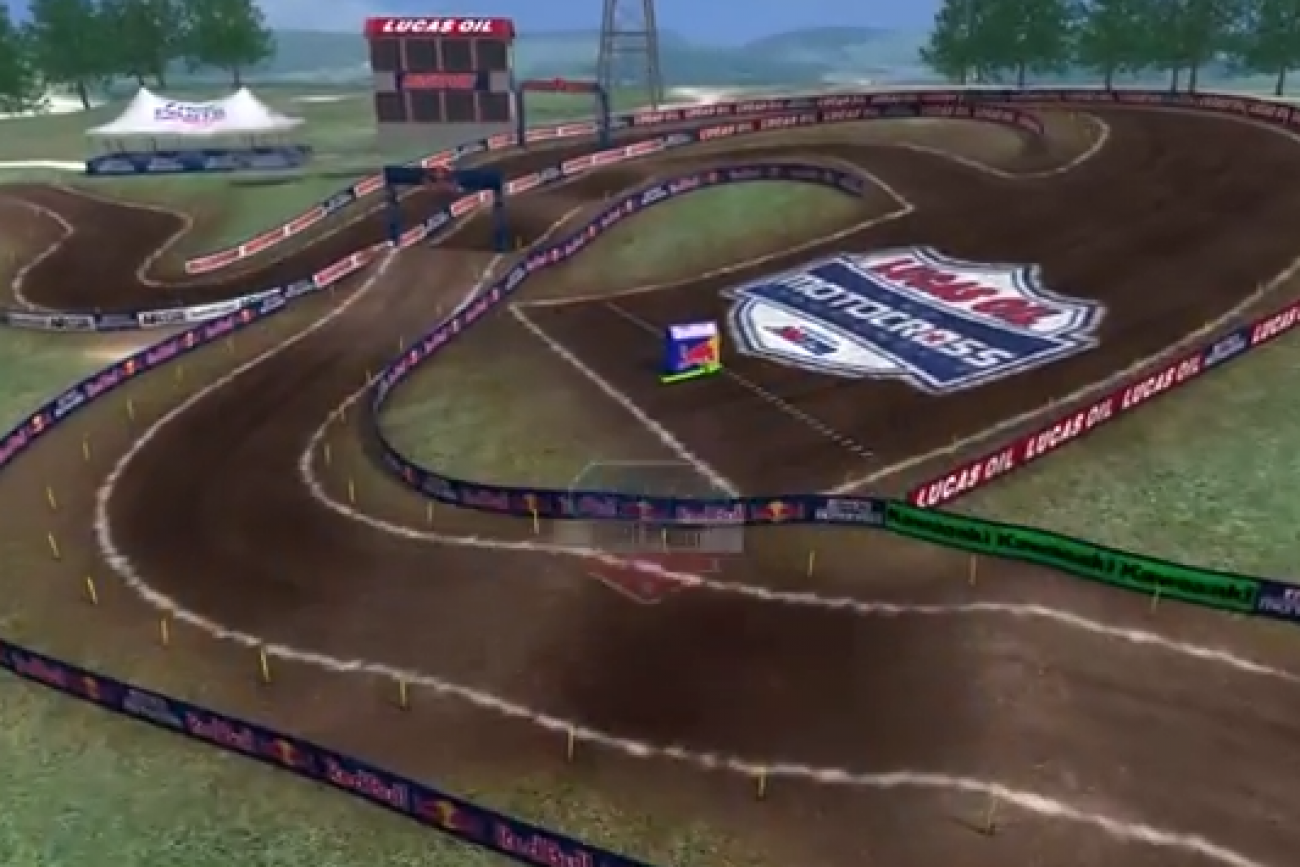 Animated Track Map: High Point - Motocross - Racer X