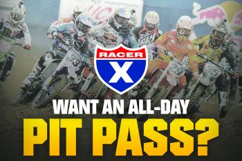 Racer X All-Day Pit Pass at RedBud