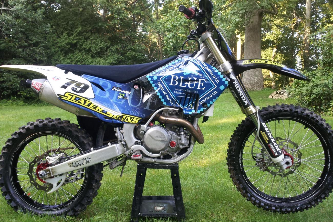Zimmer's Blue Buffalo bike for Dilla - Moto-Related - Motocross Forums Message Boards - Vital