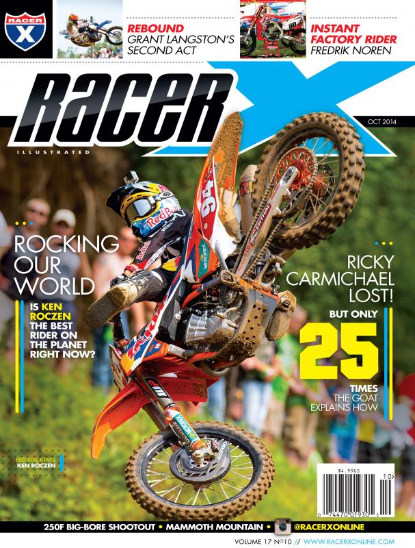 October 2014 Issue - Motocross Magazine - Racer X Illustrated