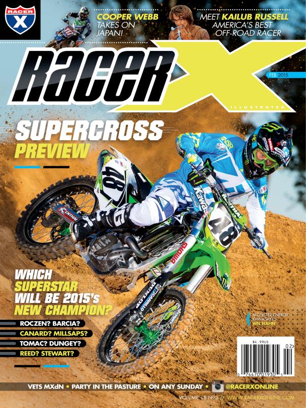 February 2015 Issue - Supercross Magazine - Racer X Illustrated