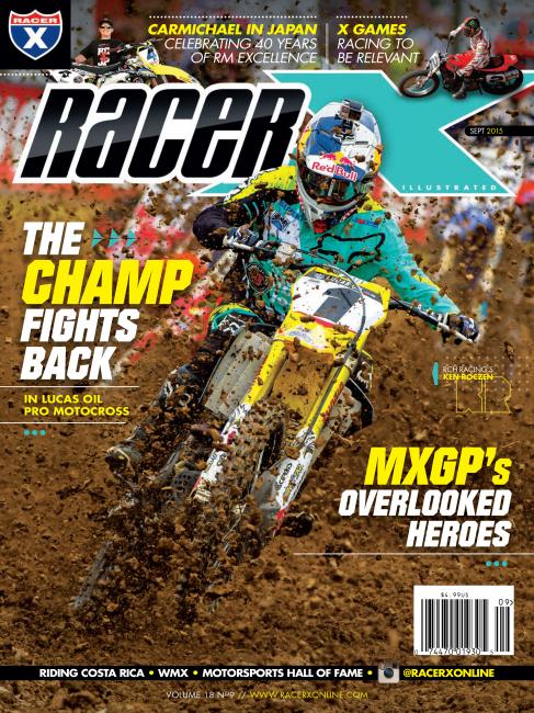 Racer X September 2015 Digital Edition Now Available - Racer X