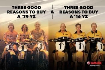Yamaha Re-Creates Iconic YZ Ad From The 1970s