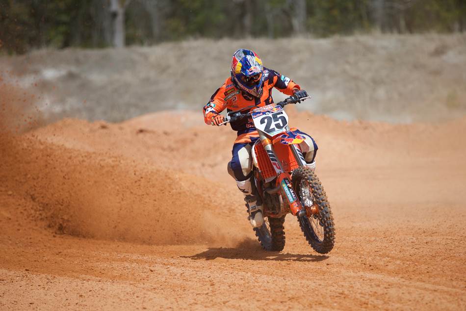 Musquin got the jump on most of riders by moving back to Florida after San Diego SX.
