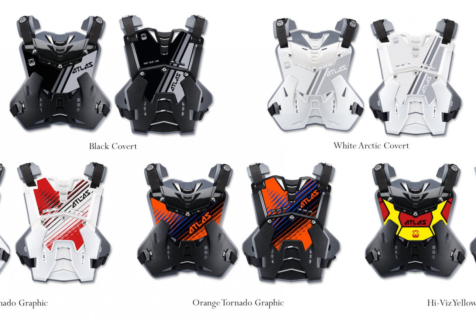 Atlas Brace Launches Defender Chest Protector Graphic Kits - Racer X