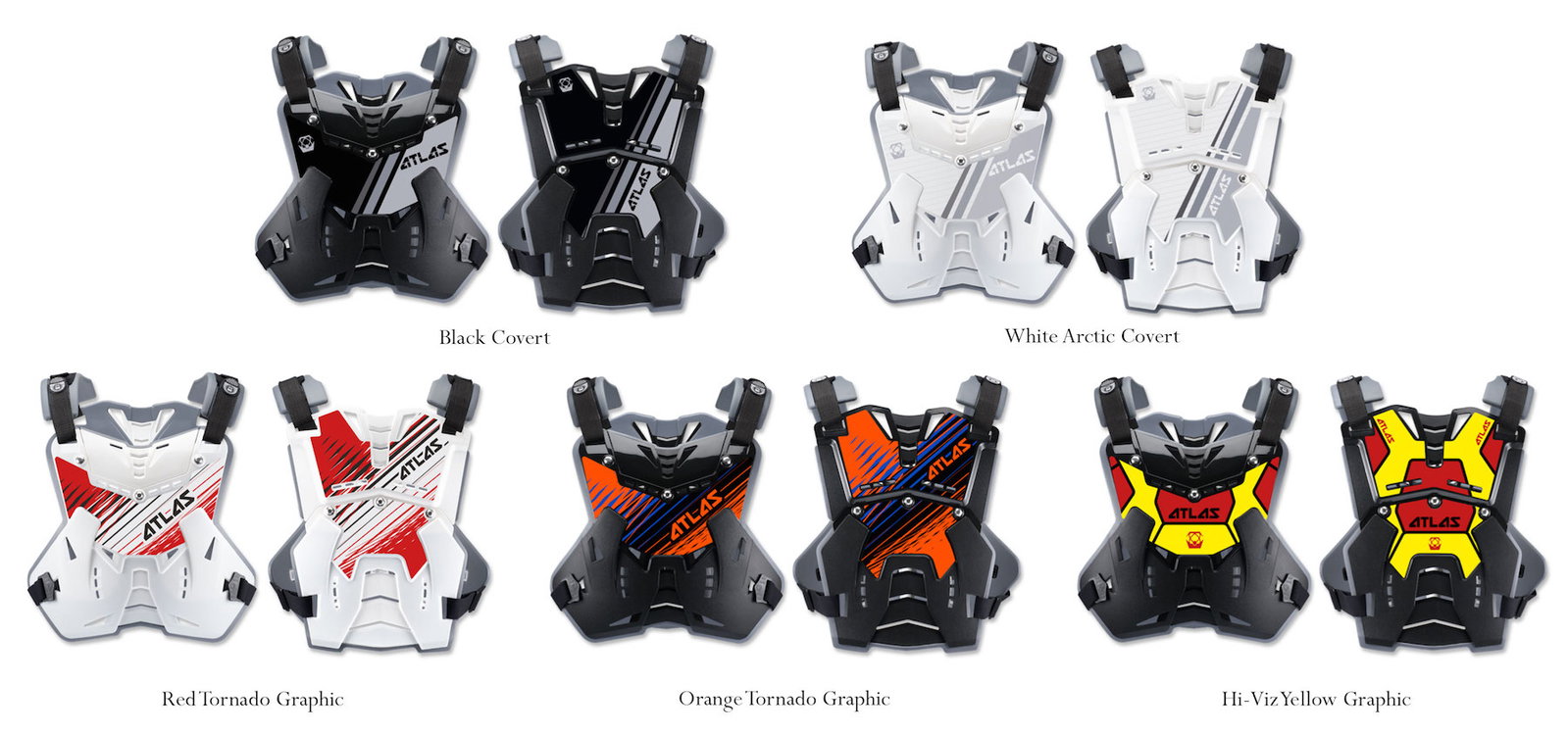 Atlas Brace Launches Defender Chest Protector Graphic Kits - Racer X