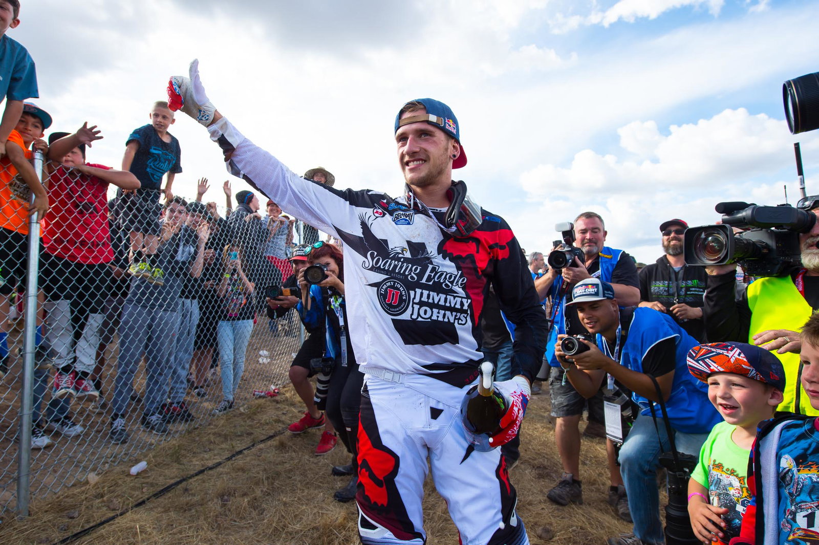 Roczen leaves Hangtown with the red plate, something he hasn't had in long time.