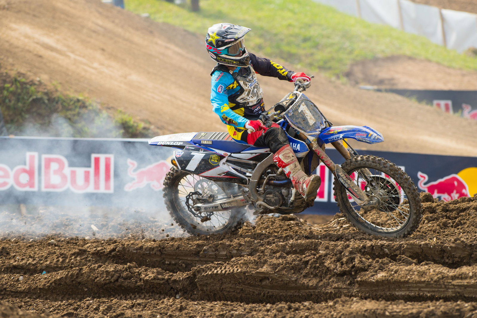 Not one, but two, Martin's bikes blew up on Saturday.