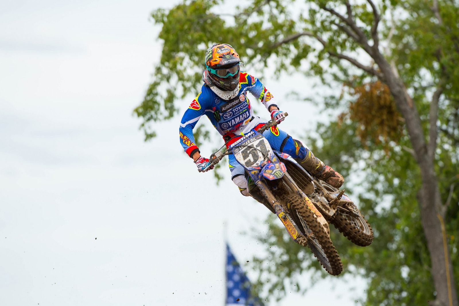 Barcia grabbed his first moto podium of the season at RedBud.