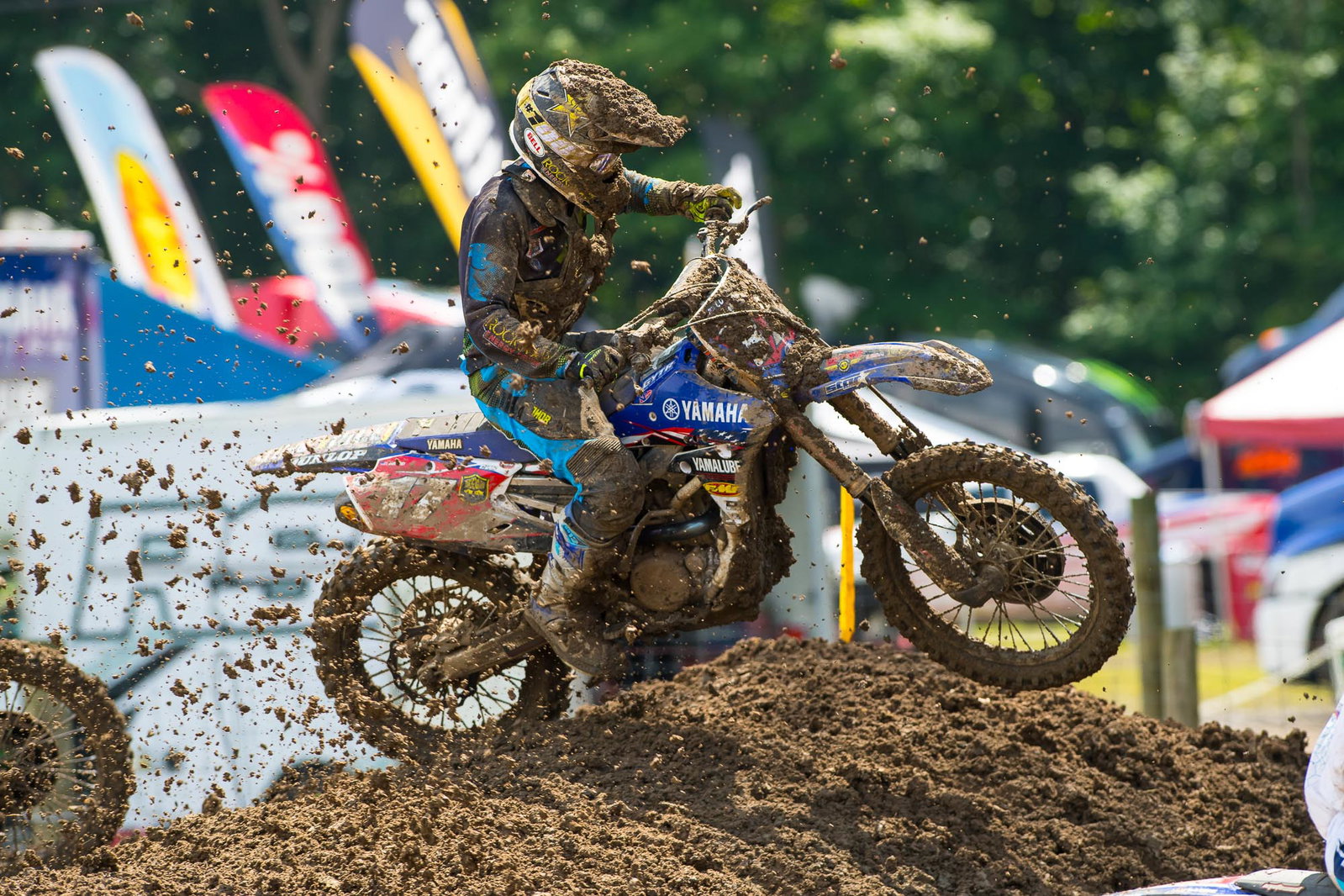 Webb had some crashes, but still finished third overall.