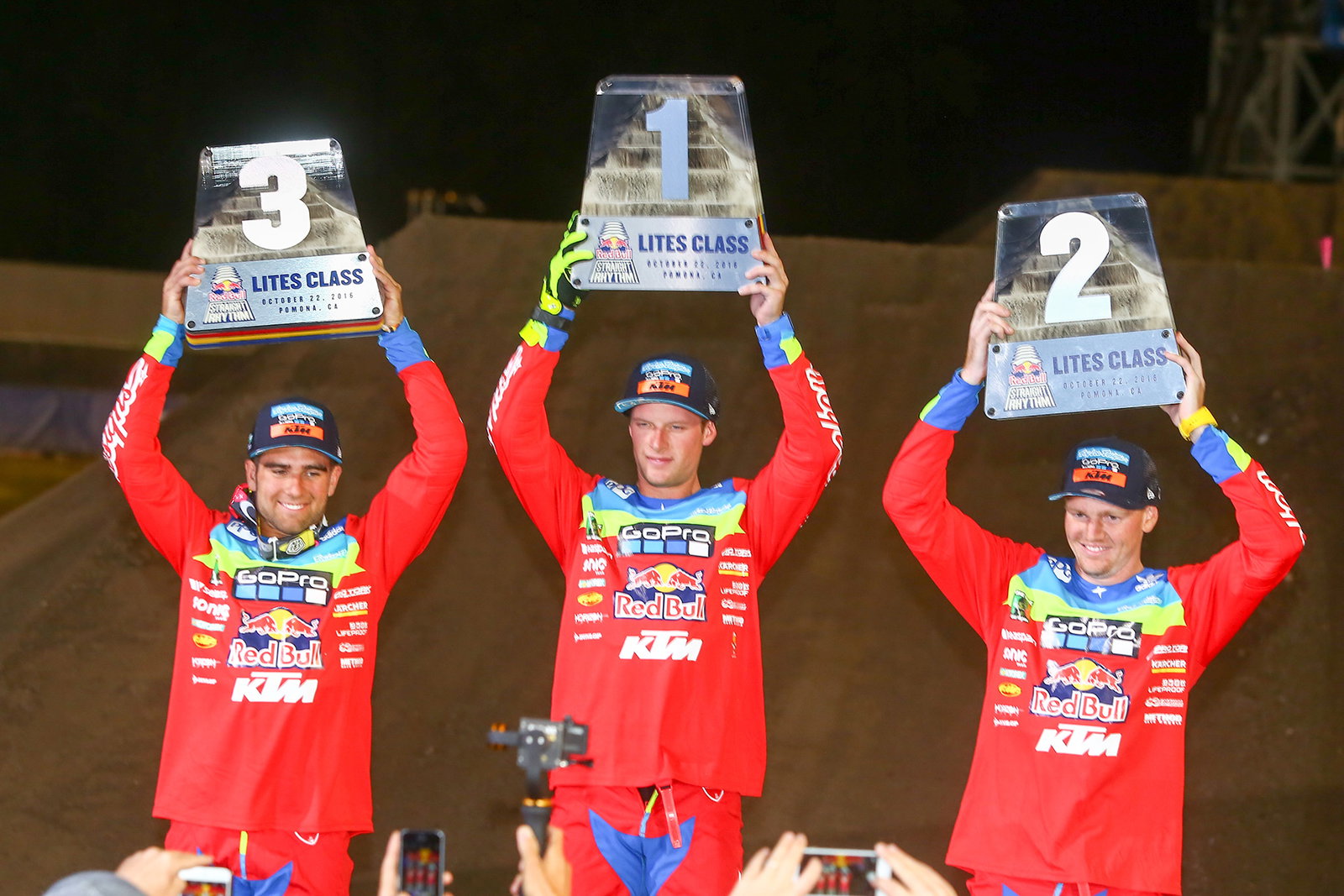 Left to right: Jordon Smith, Shane McElrath, Mitchell Oldenburg