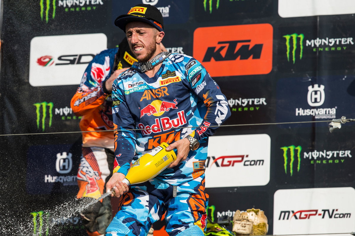 Cairoli leads the championship by&nbsp;44 points over Gajser in second place.