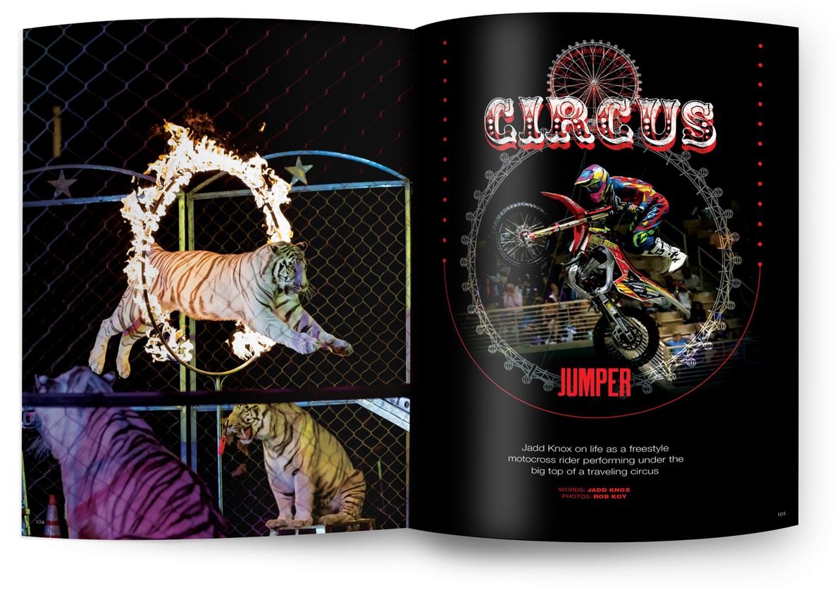 In the Mag, On the Web: Circus Jumper - Motocross - Racer X