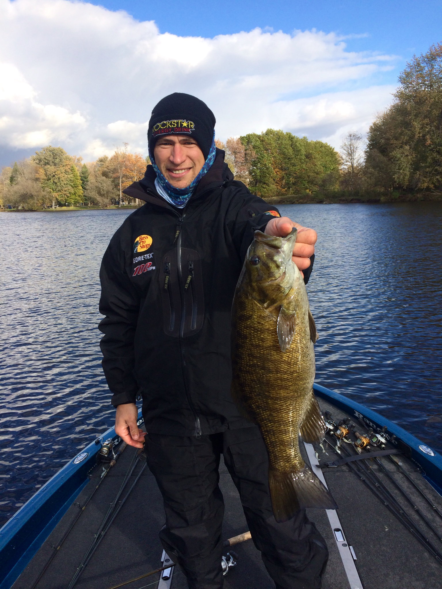 When he's not riding or working on bridges, Kiniry enjoys spending some&nbsp;time out on the lake.