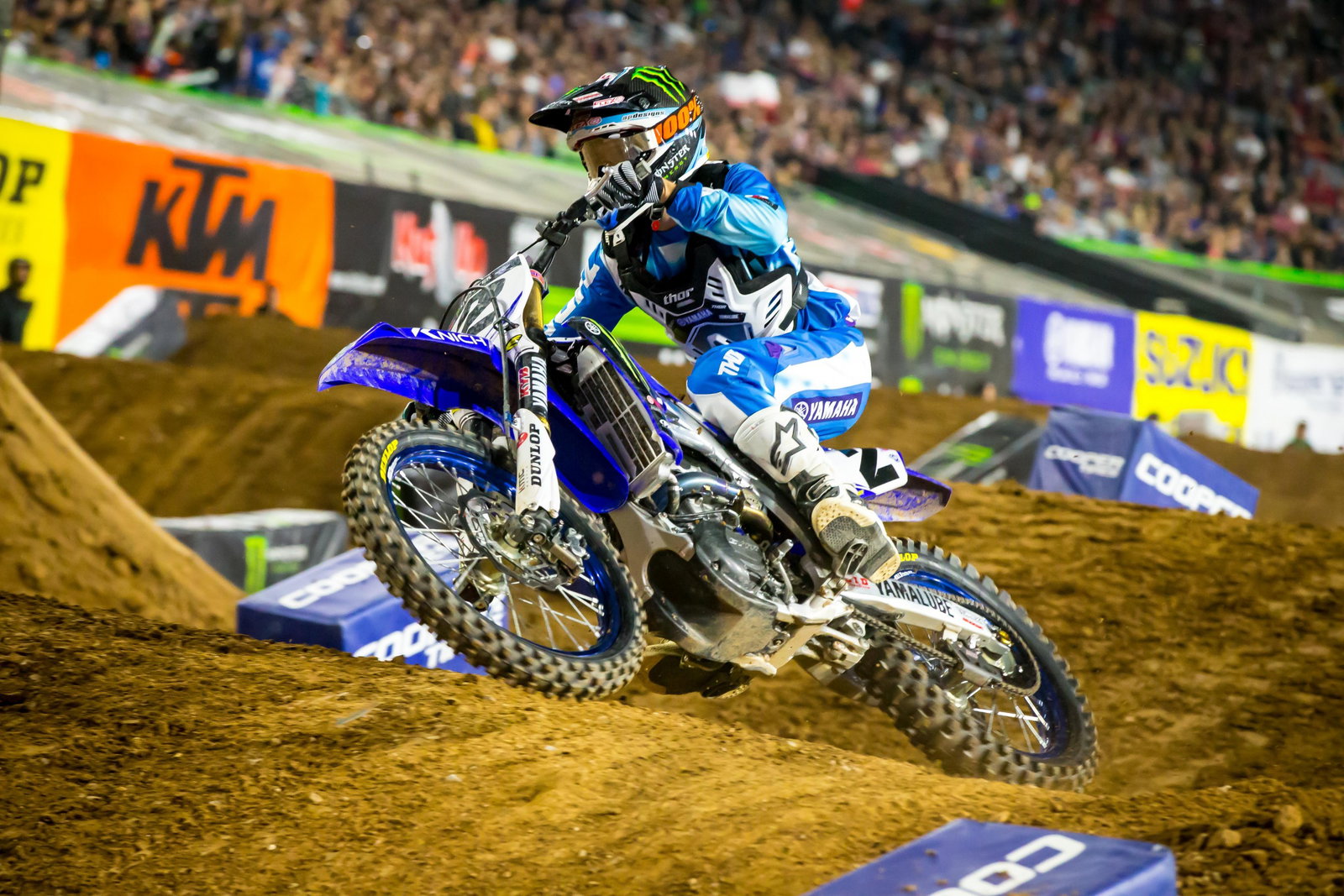 Webb left last week's incident on the track with Barcia behind, saying, 