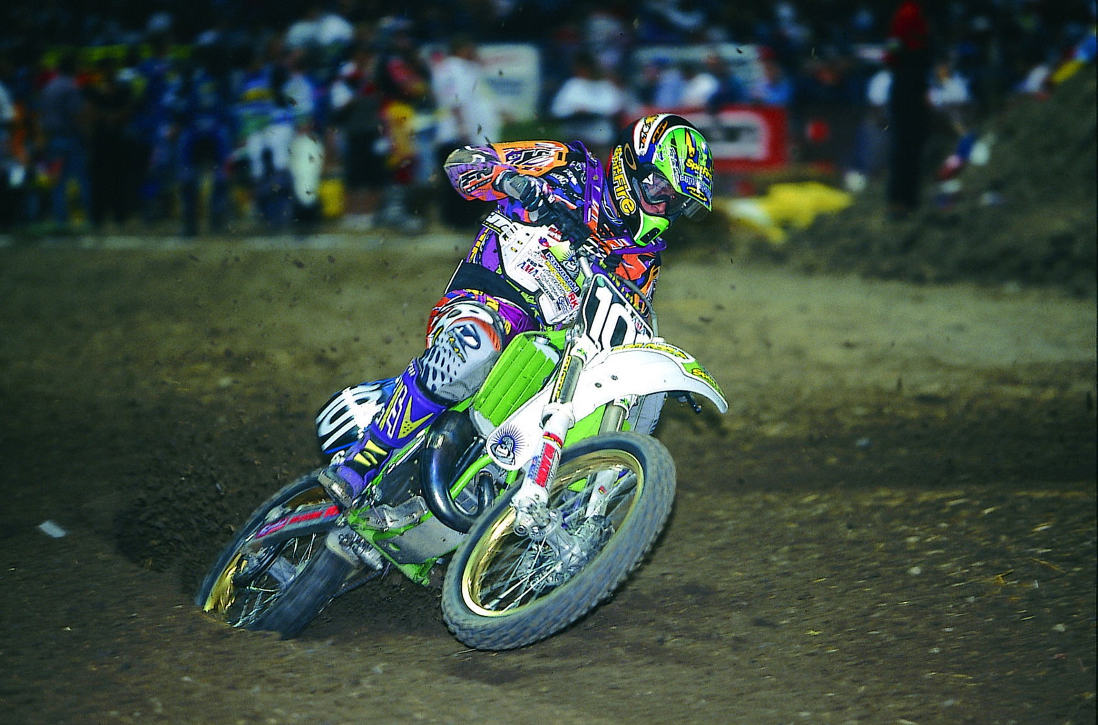 Mickael Pichon was the first French rider to win a 125cc AMA supercross main event and championship.