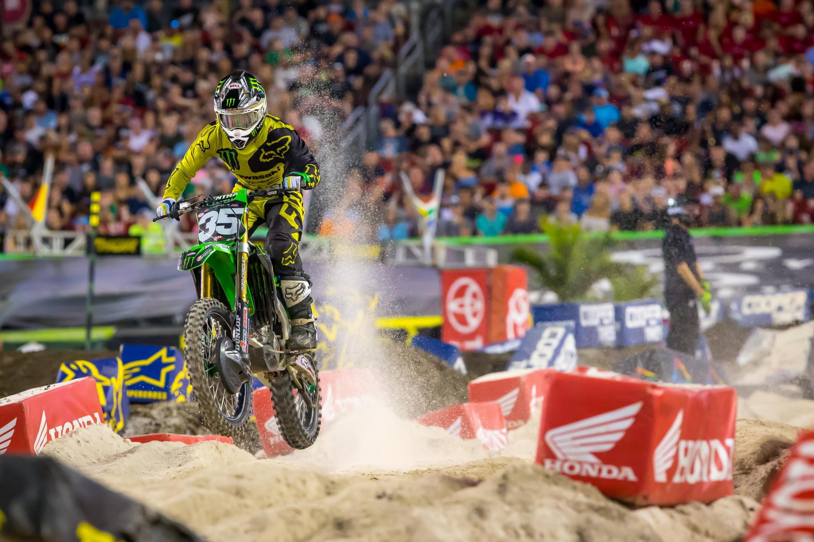 Forkner grabbed his first win ever.
