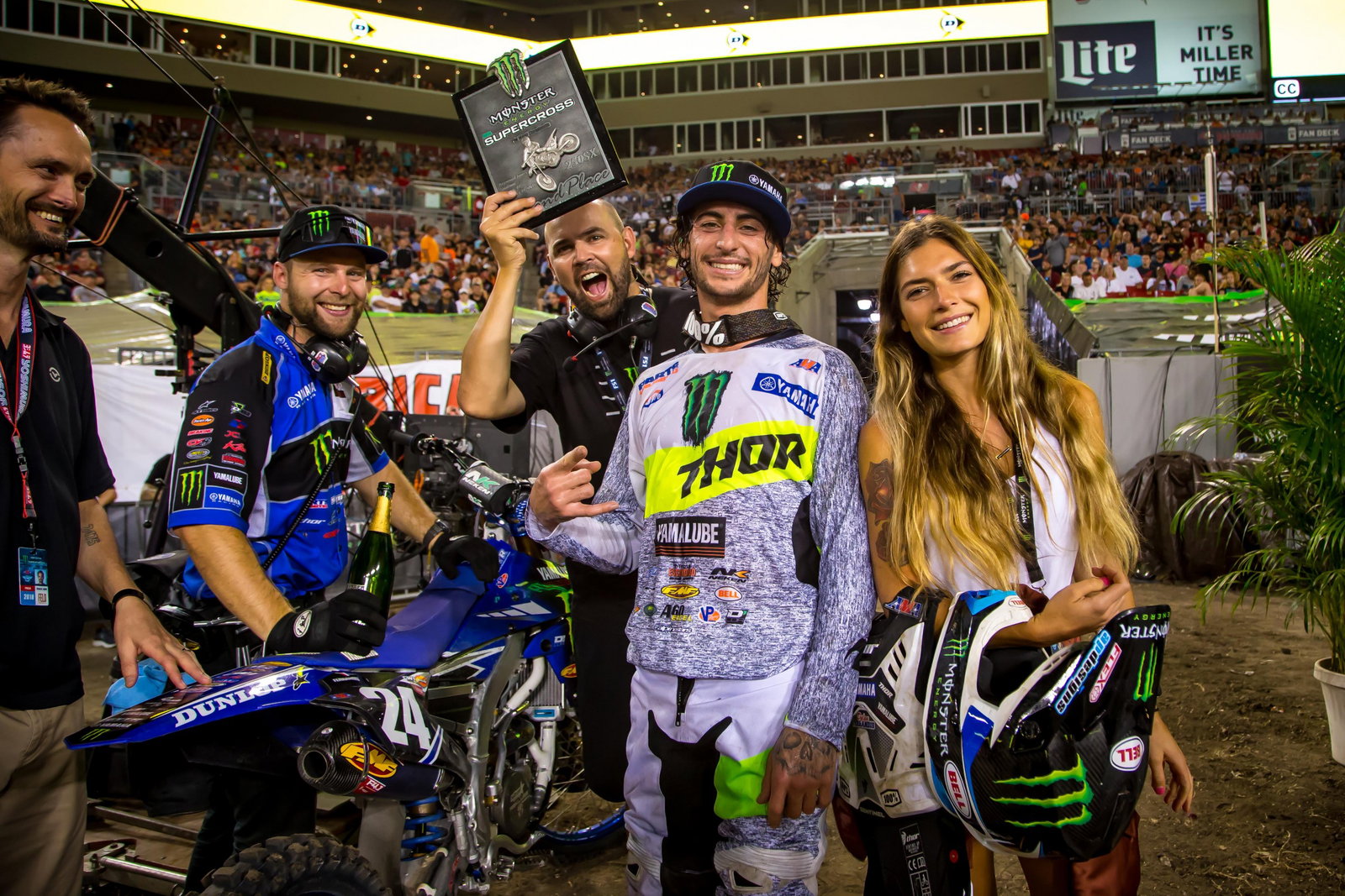 Ferrandis ran up on Forkner late but couldn't make a pass happen. He rode well though--these guys are going to be legit competition for Osborne.