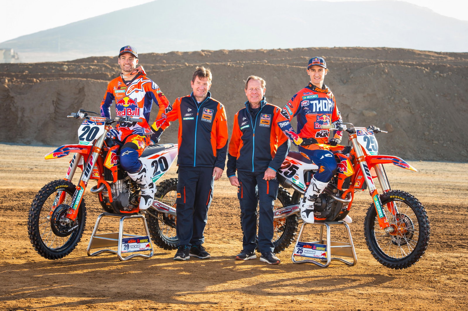 DeCoster (second from right): 