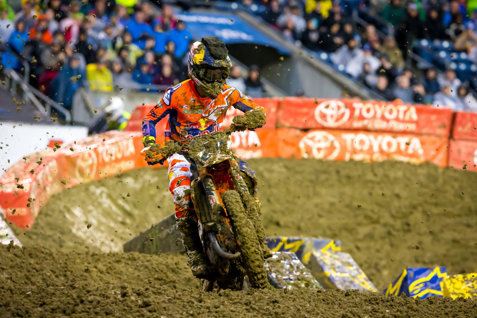 Tickle's best finish of the season (fourth place) was in Seattle, which was the last event he raced before his suspension.