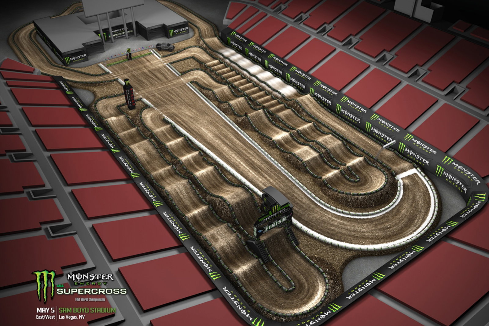 Las Vegas Animated Track Map Released