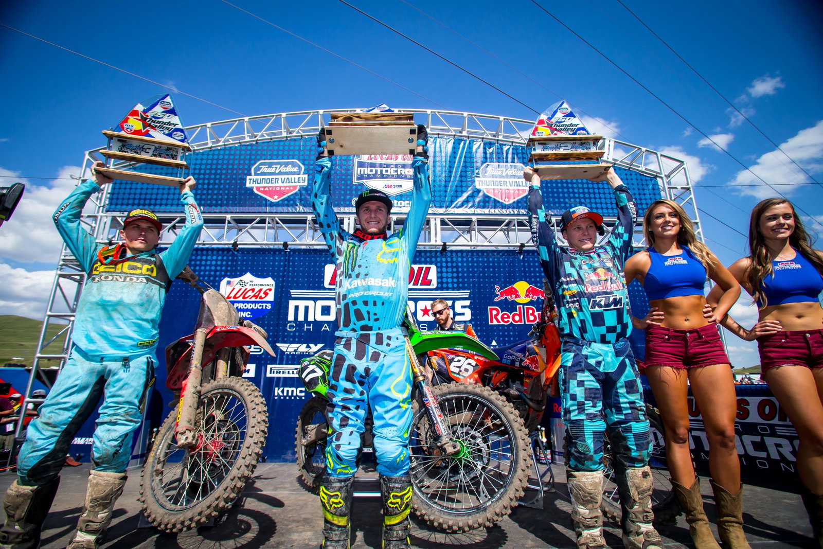 Savatgy and both Martin brothers have made the podium two years in a row at Thunder Valley. Will they go three-for-three this weekend?